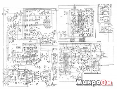 Схема телевизора Sanyo CEM2130PV-20